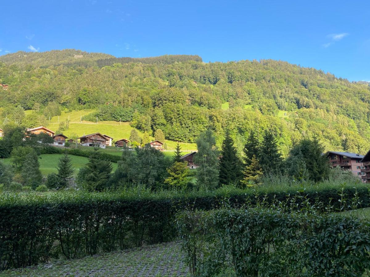 Ferienwohnung Studio - La Vièze Thermes Park Val dʼIlliez Exterior foto