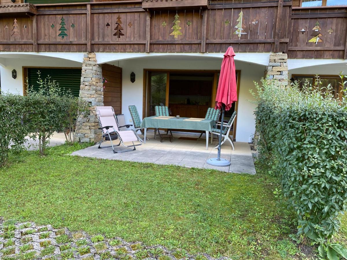 Ferienwohnung Studio - La Vièze Thermes Park Val dʼIlliez Exterior foto